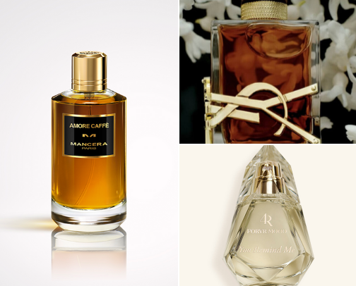Niche + Designer Perfumes cover photo collage