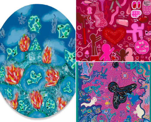 disabled artists cover photo collage