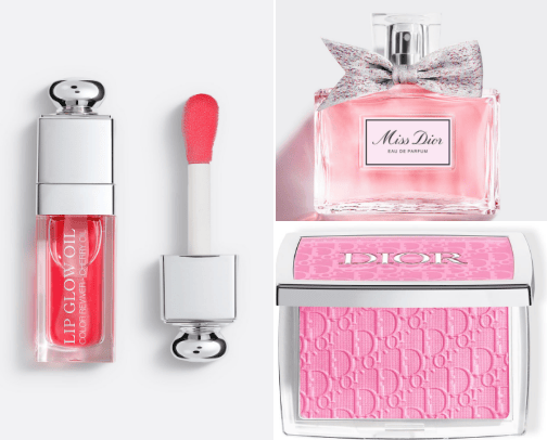 Dior💄 cover photo collage