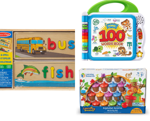 Educational Toys for Preschoolers (Ages 3–5) cover photo collage