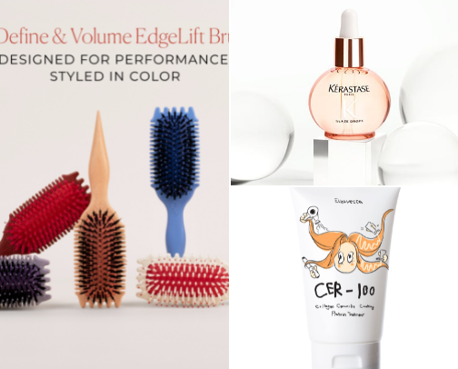 Curly Hair Must-Haves cover photo collage