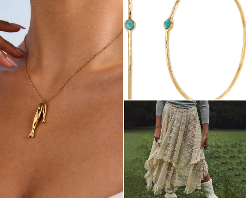 boho coastal chic amazon fashion finds ✨🧚🏼‍♀️🌞 cover photo collage