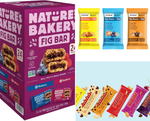 Healthy Snacks cover photo collage