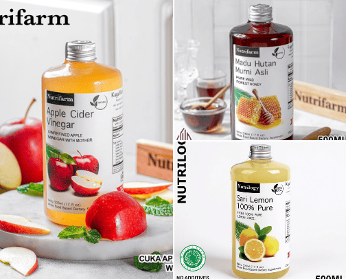Minuman Kesehatan cover photo collage