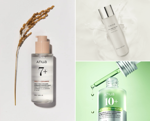 Fungal Acne Safe Skincare Faves for Glass Skin ✨ cover photo collage