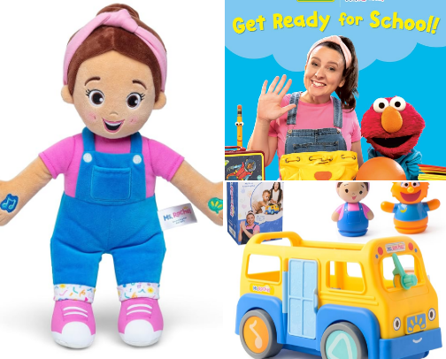 Amazon: Ms. Rachel Learning books and toy cover photo collage
