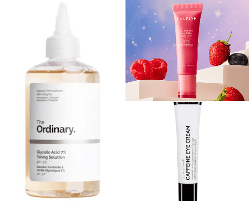 Best Skincare Products $25 and Under cover photo collage