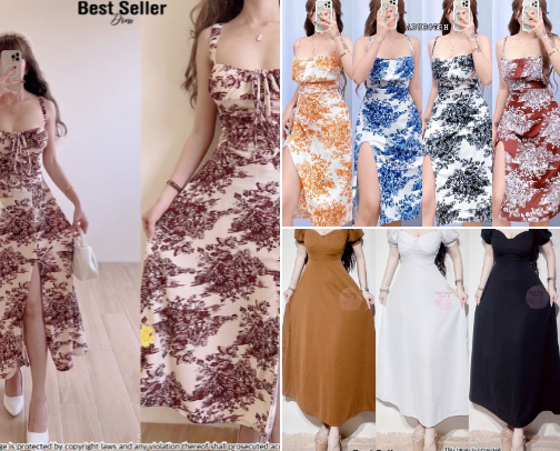 Dresses cover photo collage