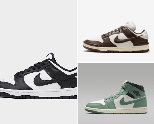 Nike shoes cover photo collage