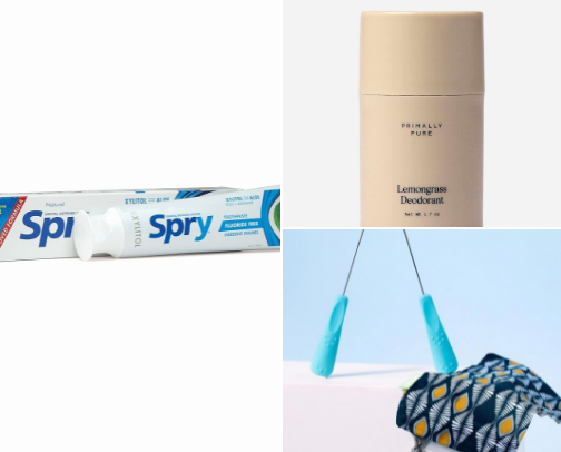 Nontoxic Bathroom Products cover photo collage