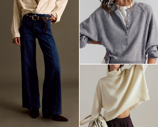 Free People Winter Natural Fiber Finds cover photo collage