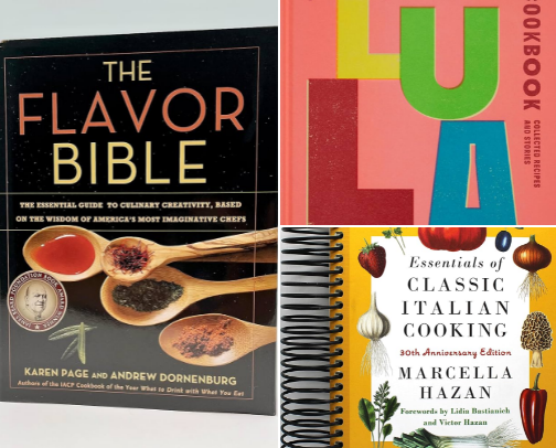 Cookbooks I Actually Use All the Time! cover photo collage