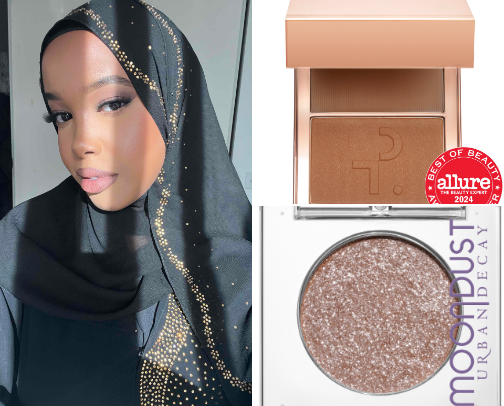 Quick & Simple Glam Eye Look 😍 cover photo collage