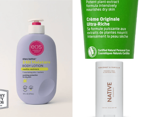 BODY CARE MUST HAVES cover photo collage