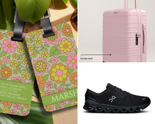 Jet setting and Trend setting cover photo collage