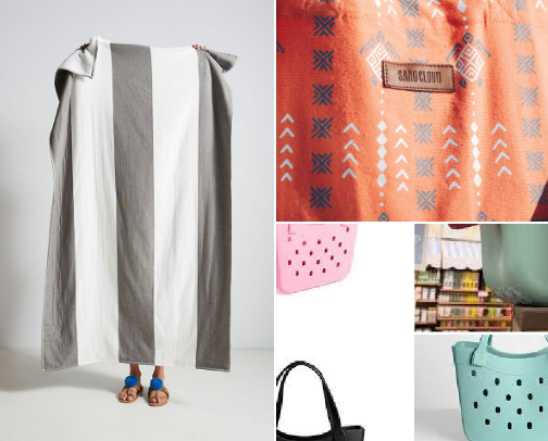 My every day pool items. cover photo collage
