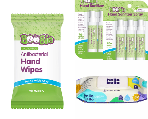 Diaper bag essentials cover photo collage