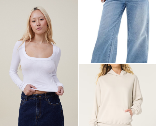 clothing staples for teenage girls 🛍️ cover photo collage