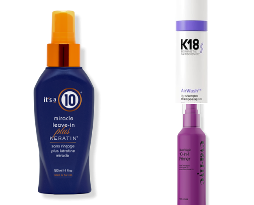 Haircare, even for the bare minimum routines cover photo collage