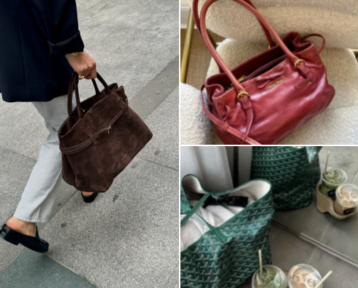 2025 trending fall bags cover photo collage