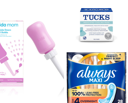 Everything you actually need for postpartum cover photo collage