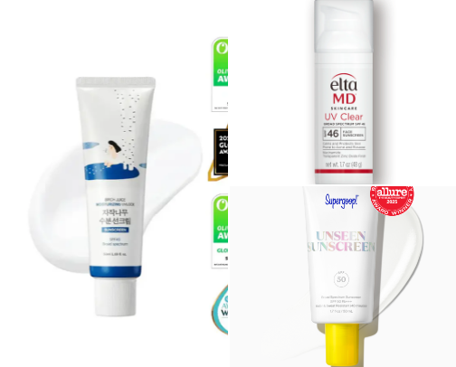 ☀️ We Regret the Baby Oil, Not These Sunscreens ☀️ cover photo collage