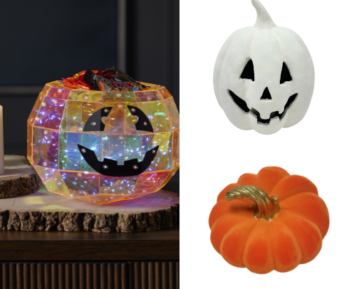 Halloween Pumpkins Decor cover photo collage