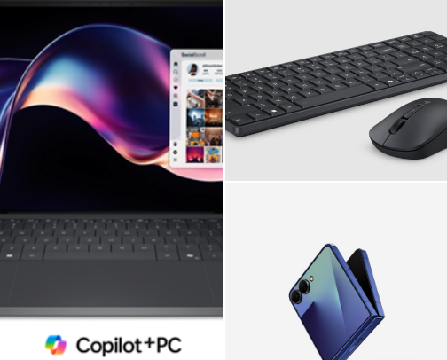 Electronics & Tech Accessories Essentials cover photo collage