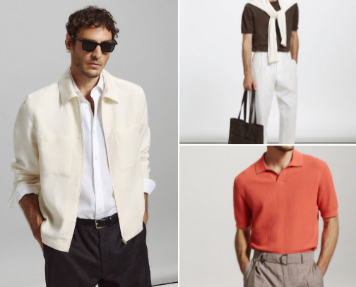 Men’s Elevated Everyday Style: Linen, Tailoring & Essentials cover photo collage
