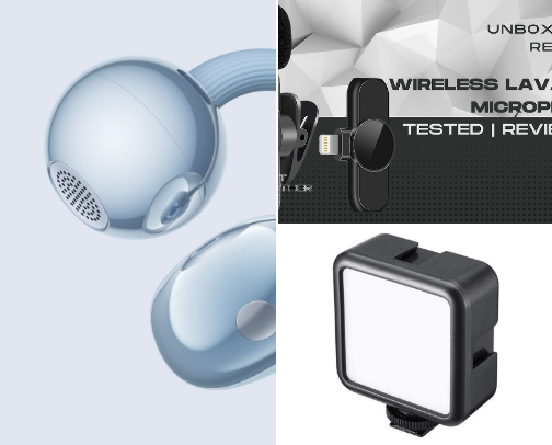 Tech & Gadgets cover photo collage