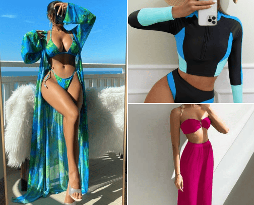 Beach Fits cover photo collage