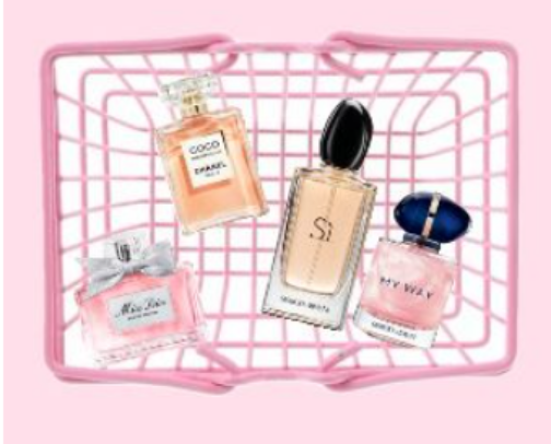 smell like a GODDESS 💫🤍 cover photo collage