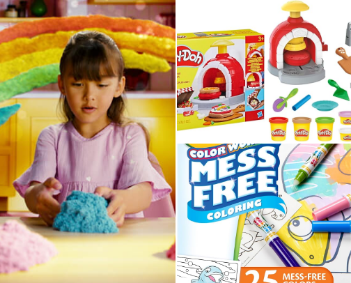 Snow day survival for young kids cover photo collage