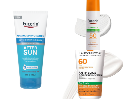 Top 10 sunscreens I have used and love 💕 cover photo collage