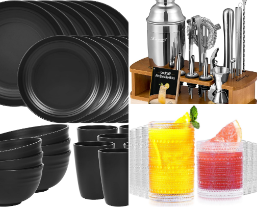 Stylish Must-Haves for Effortless Entertaining & Beautiful Gatherings cover photo collage