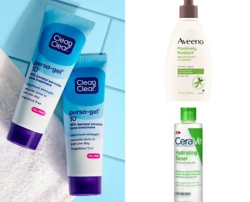 How to keep your acne at ease - the essentials ✨ cover photo collage