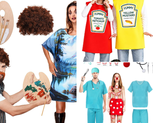 Everything You Need for the Cutest Couples Costumes cover photo collage