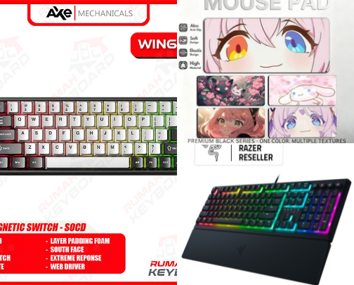 Rekomendasi Set Up Game Streamer Cewek cover photo collage