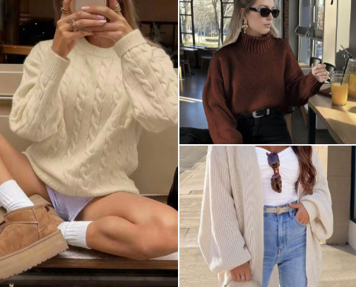 Thanksgiving Outfit Pieces That Are Comfortable and Actually Cute cover photo collage
