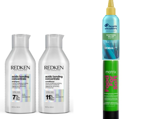 My favourite Haircare products cover photo collage