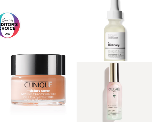 My fav skincare products cover photo collage