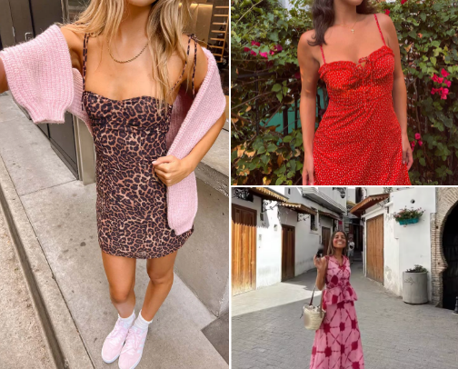Perfect Summer Dress List cover photo collage
