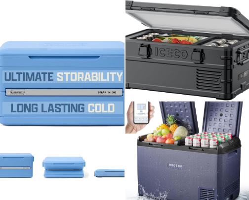 Favorite Camping Cooler cover photo collage