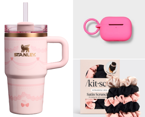 Pink Pinterest Girl Essentials 🎀✨ cover photo collage
