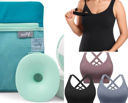 Breastfeeding essentials cover photo collage
