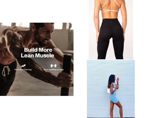 All Things Health + Fitness cover photo collage