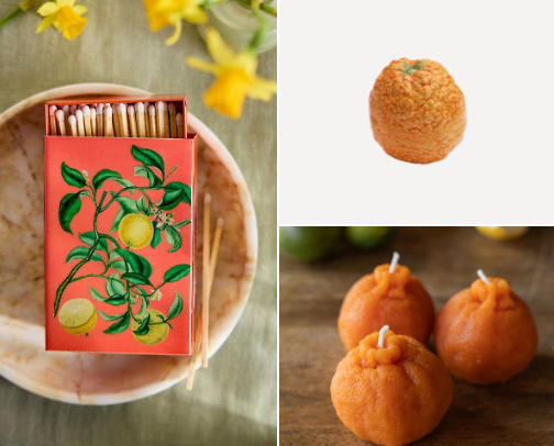 Beautiful Orange Things. cover photo collage