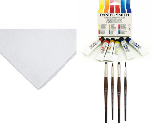 Frustrated with watercolor painting? It’s probably your materials. cover photo collage