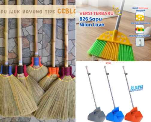 CLEANING TOOLS USED IN INDONESIA cover photo collage
