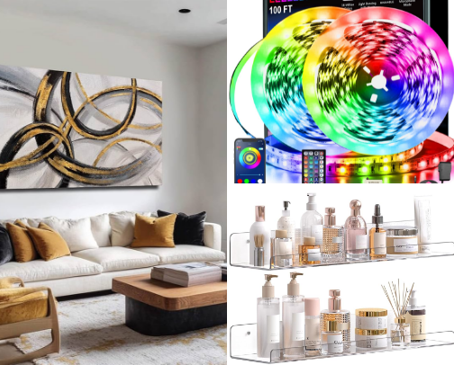 Room decoration cover photo collage